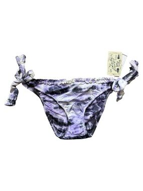 Lucky Brand Purple Tie-Dye Bikini Bottoms